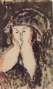Amedeo Modigliani Beatrice Hastings (mk38) painting